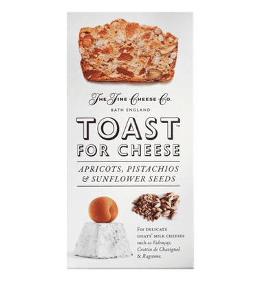 Toast For Cheese - Abrikos, pistacie og solsikkefrø - Osteposten